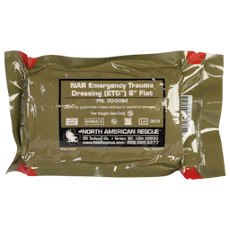 Emergency trauma dressing