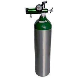 Portable oxygen tank